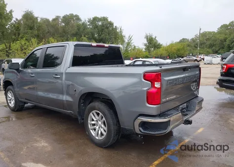 2020 Chevrolet Silverado 1500 4Wd Short Bed Lt from USA, damaged, VIN 3GCUYDED8LG405603